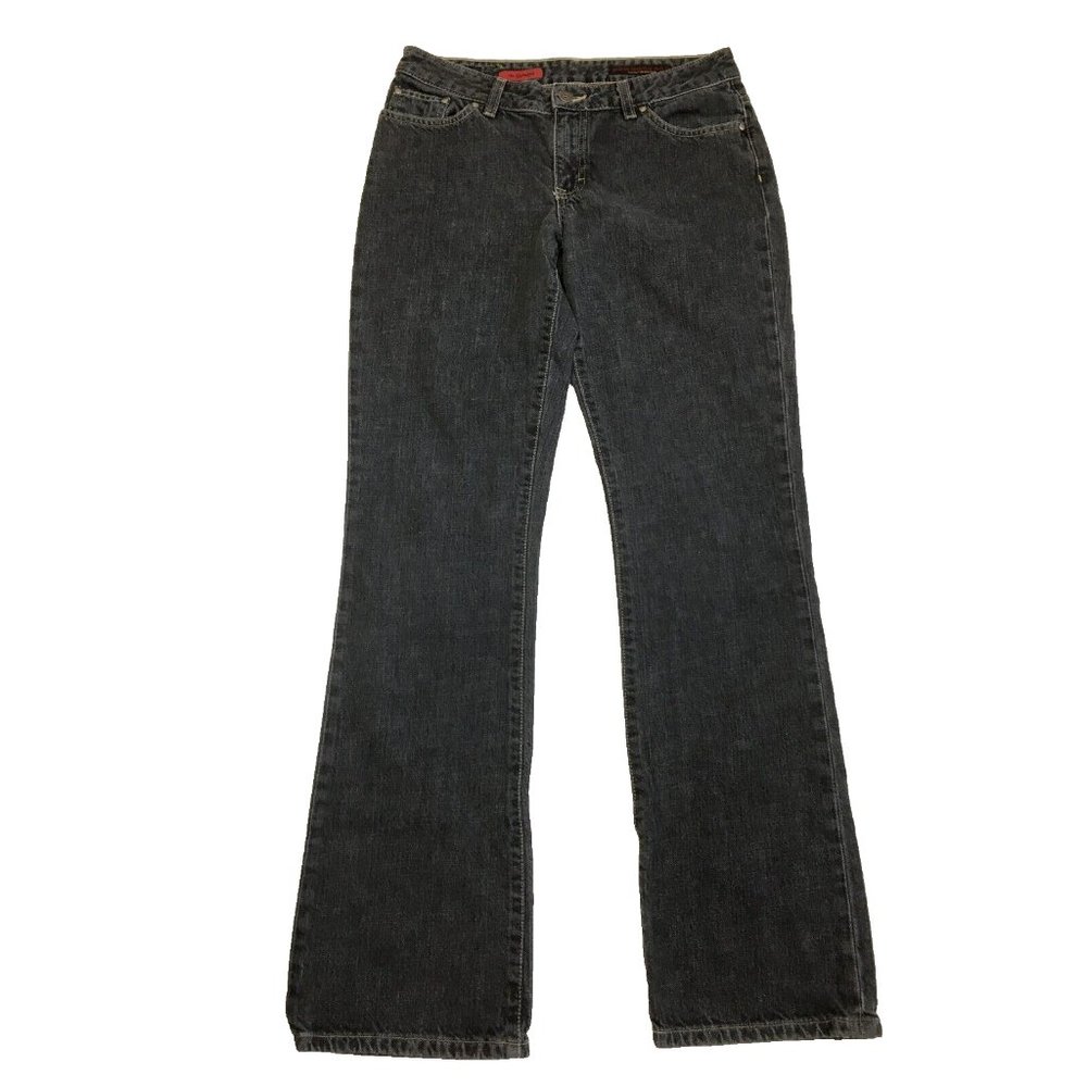 AG ADRIANO GOLDSCHMIED Gray Wash THE GEMINI 5 Pocket Logo Hardware Jeans